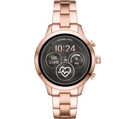 cheap rose gold michael kors watches|rose gold mk smart watch.